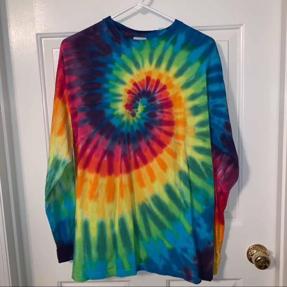 Comfort Colors tie dye long sleeve